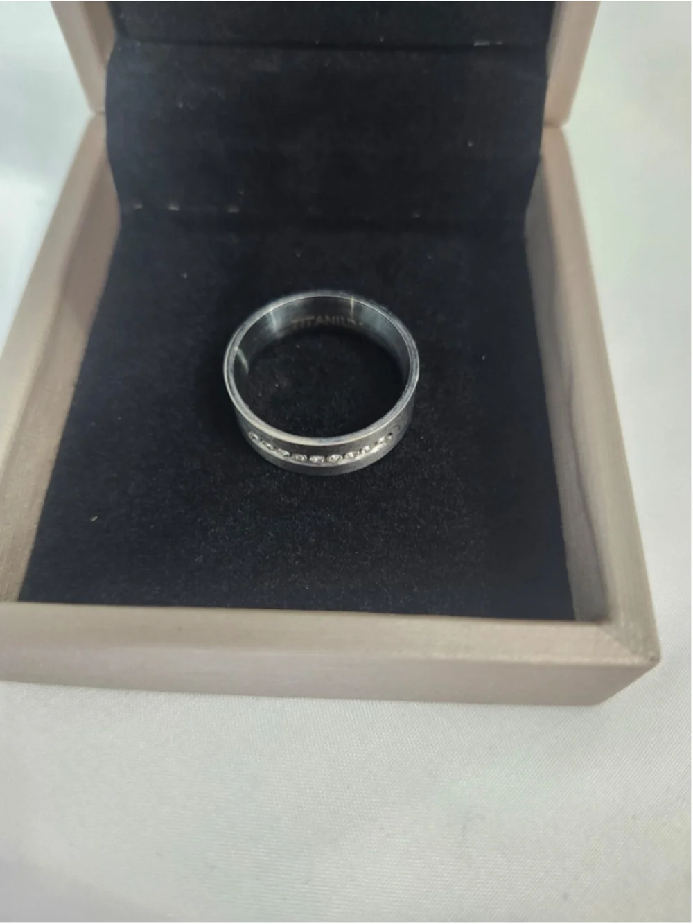 Men's Titanium Ring Size 11